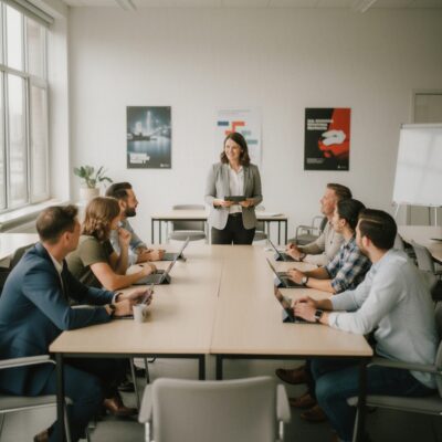 Klassenraum digital Gruppenarbeit